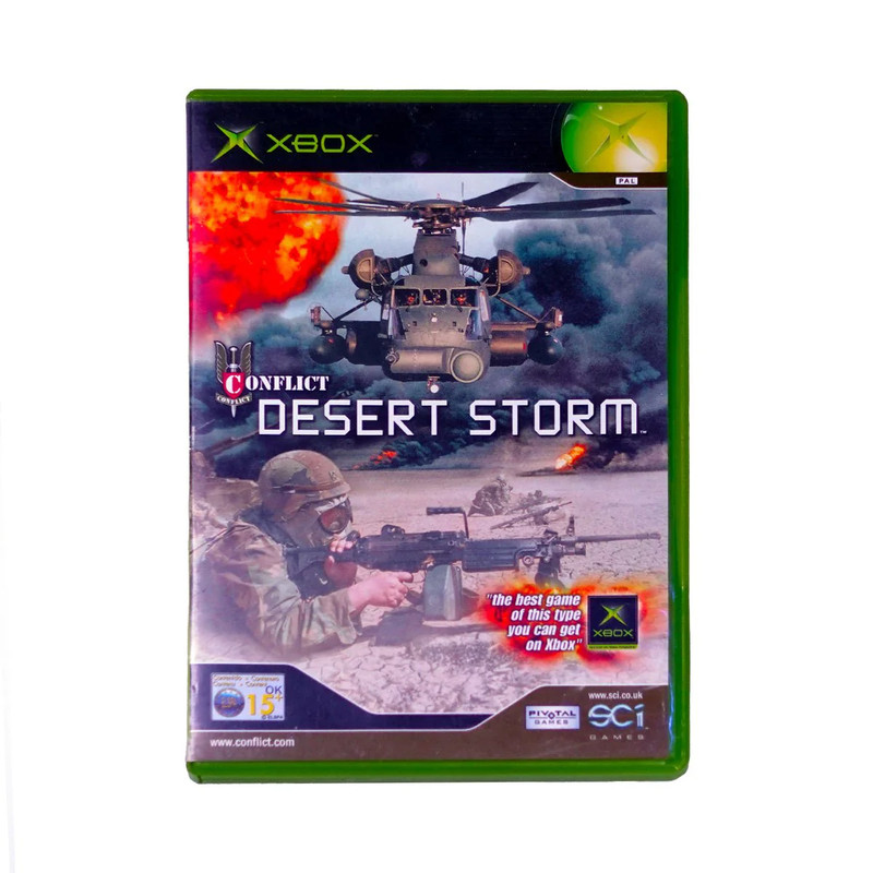(Pre-Owned) Desert Storm Game - Xbox - ريترو